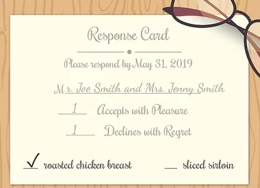 Honor Your RSVP : Wedding Etiquette Rules 