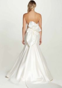 Backless Modern Wedding Dresses With Bows