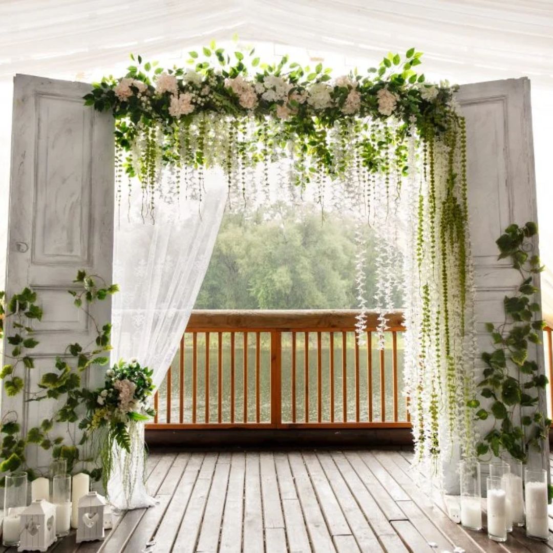 Door Wedding Arches Ideas