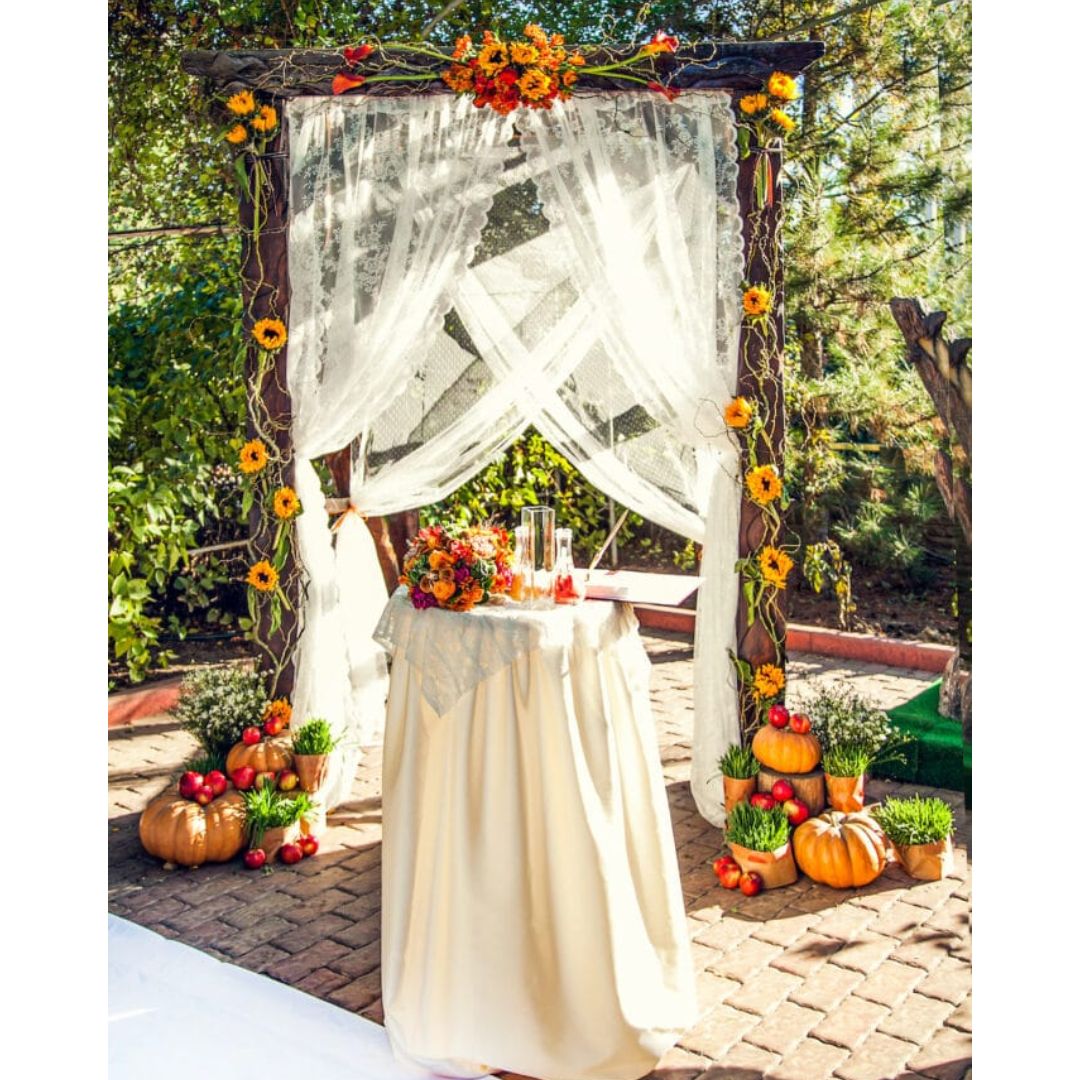 Fall Wedding Arch Ideas