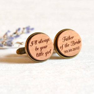 Father Of The Bride Cufflinks