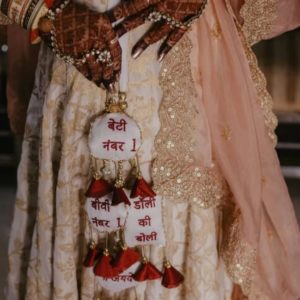 Lovely Dialogue Latkan Designs For Bridal Lehenga