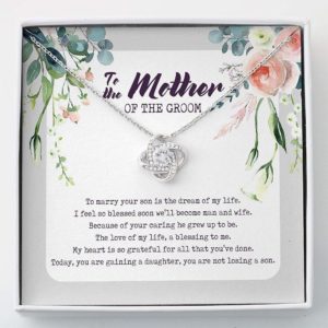 Mother of the groom gifts necklace