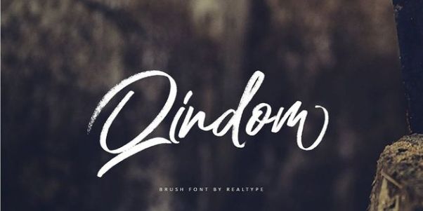 Qindom Wedding Fonts For Invitations