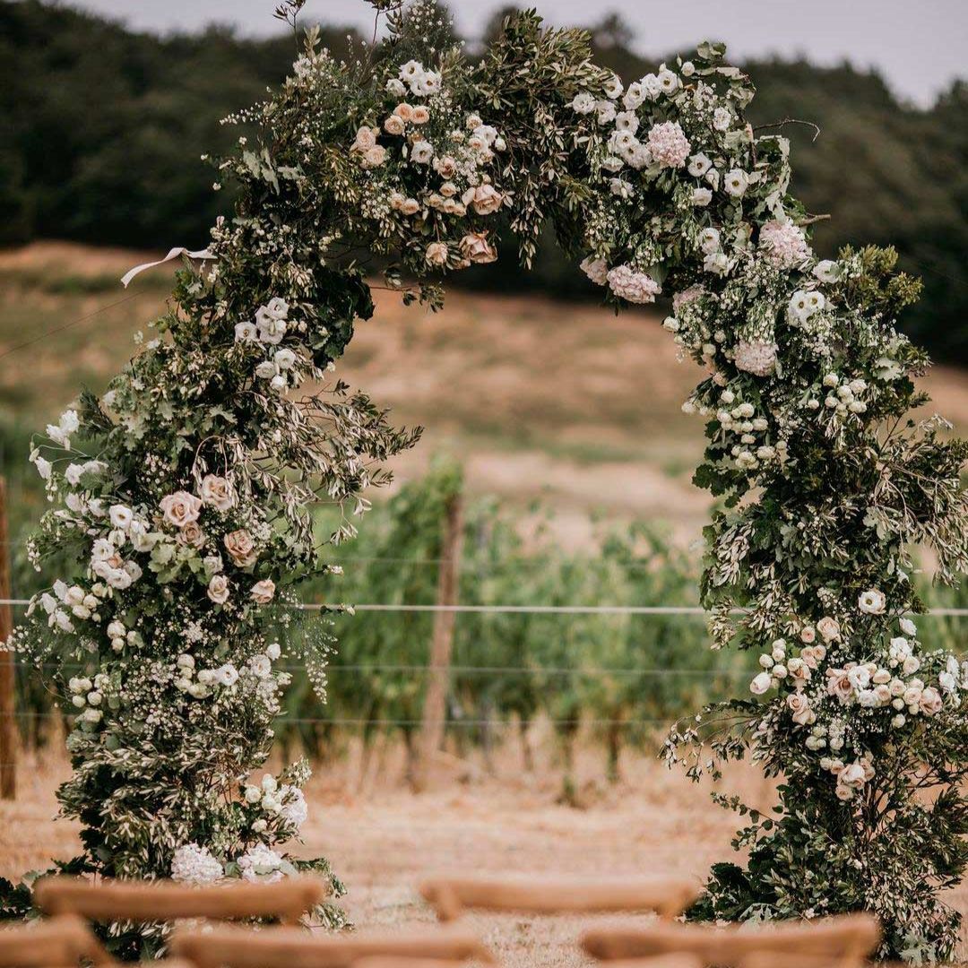 Rustic Wedding Arches Ideas