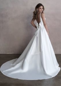 V-line Modern Wedding Dresses With Bows