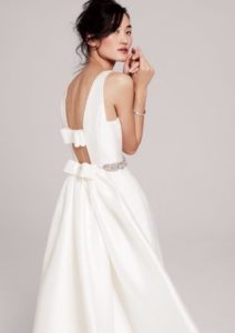 Wedding Dress with multiple bows