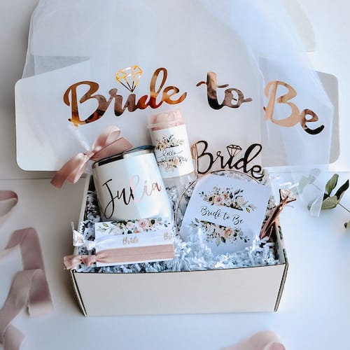 Hamper Box Maid Of Honor Gift To Bride