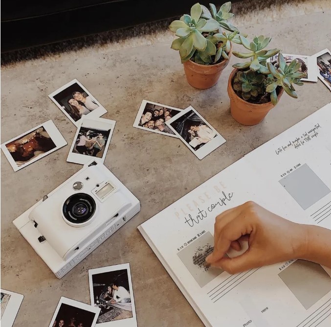 Instax camera Engagement Gifts For Couples