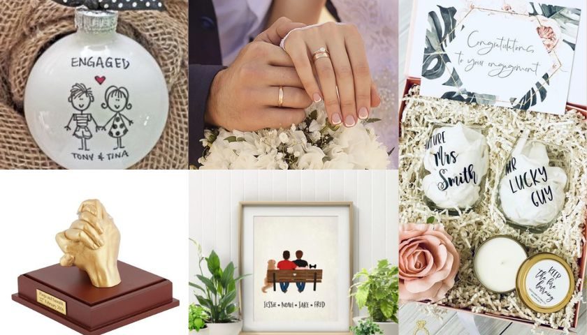 Perfect Wedding Engagement Gifts For Couples In 2022