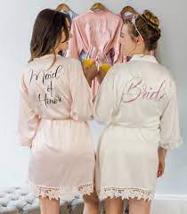 Personalized Robe Maid Of Honor Gift To Bride