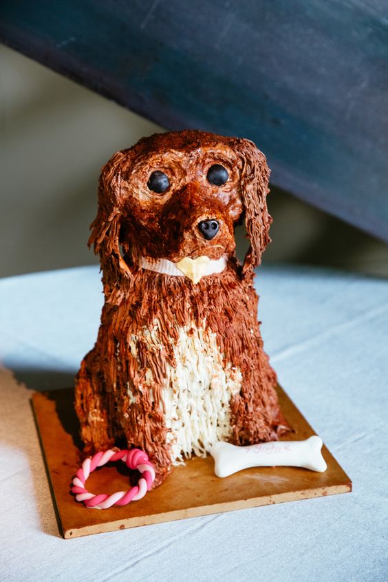 groom's cake ideas - doggo