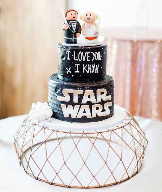 groom's cake ideas - star wars