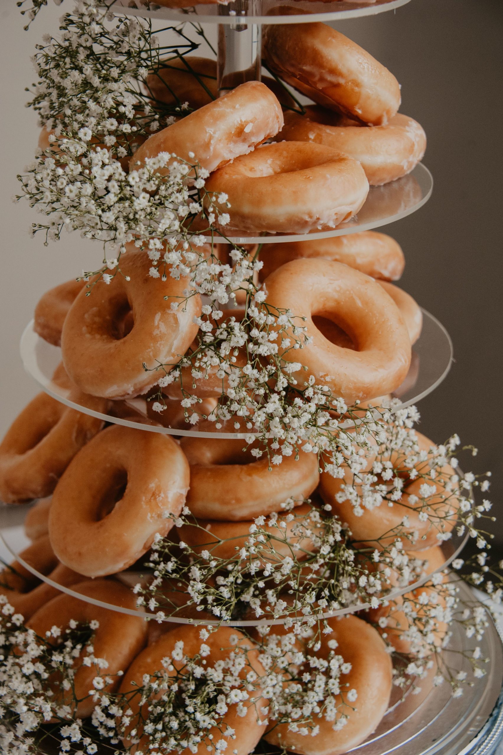 Delicious Cake Styled Donut Wall Display