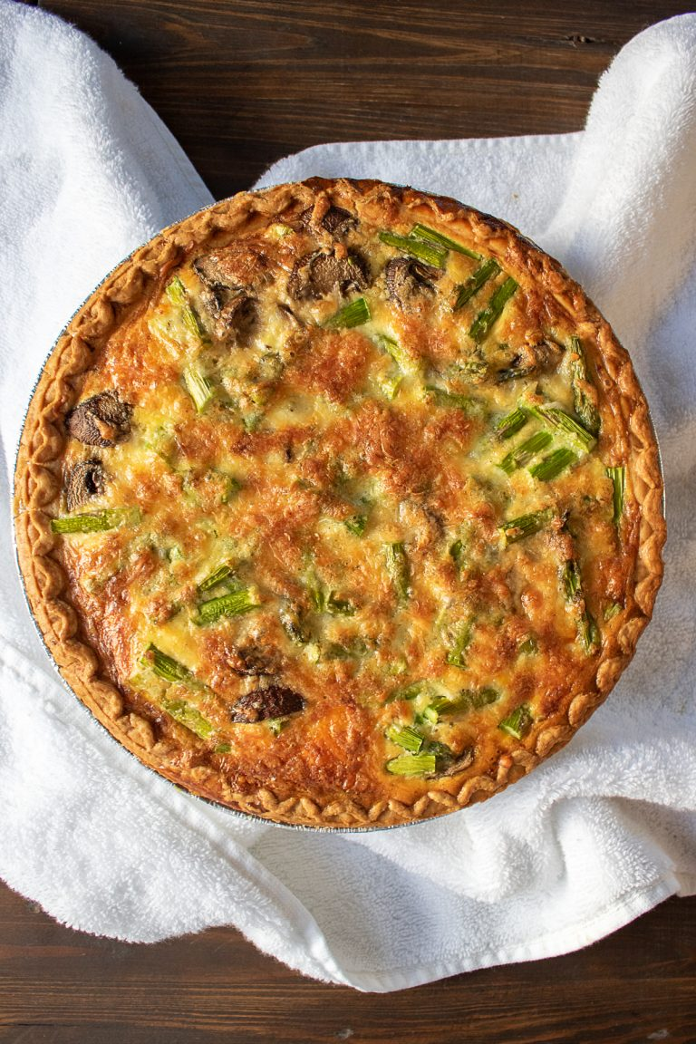 Asparagus Quiche