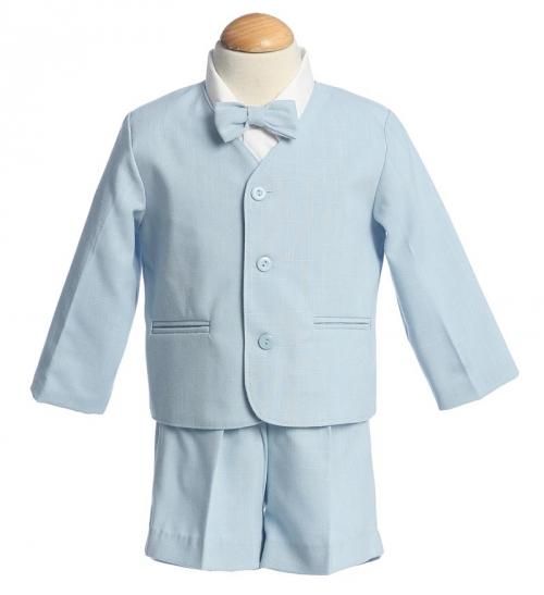 The Cutest Light Blue Eton Suit- best ring bearer outfits