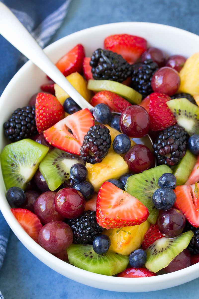 Sweet And Fresh Fruit Bowl