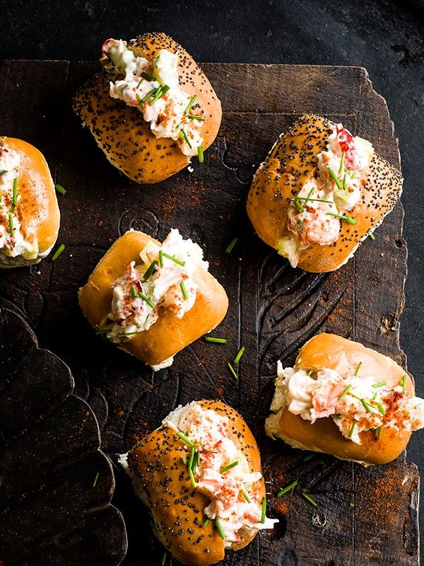 Mini Lobster Rolls- Bridal Shower Food And Drink Ideas