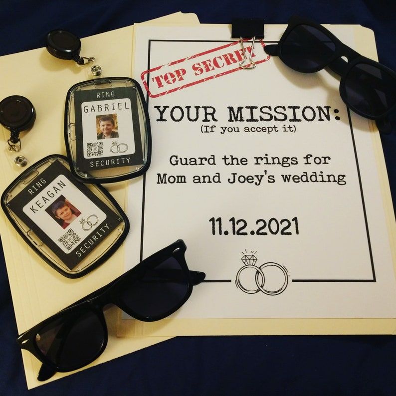 A Quirky Gift - Best Ring Bearer Gift