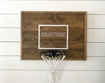 The Personalized Basketball Hoop