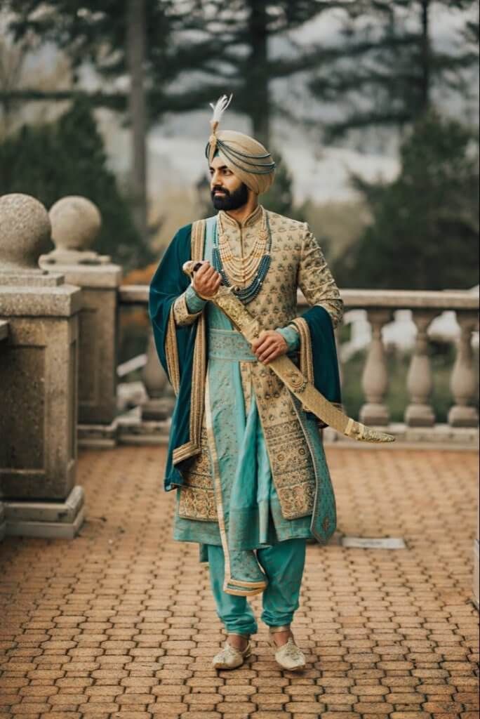 Shawl Or Dupatta Indian Groom Accessory Checklist