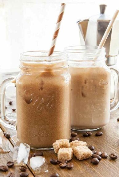 Cold Brewed Iced Mocha Latte