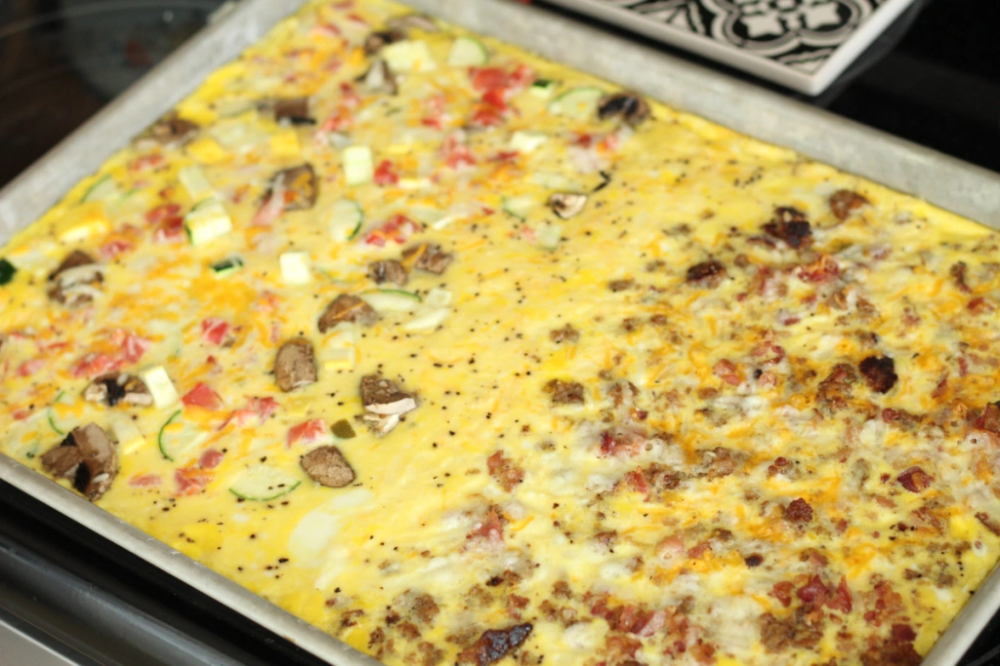 Yummy Sheet Pan Omelets