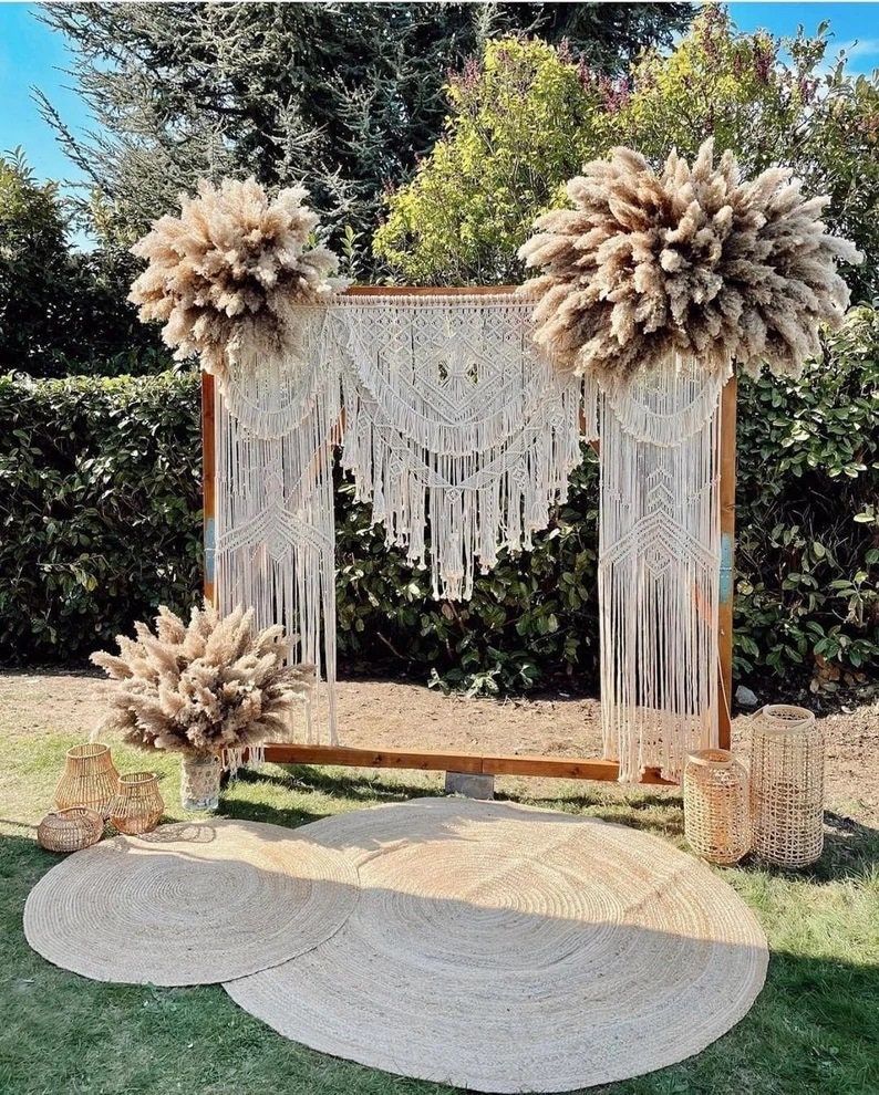 Macrame Mandap - Bohemian Style