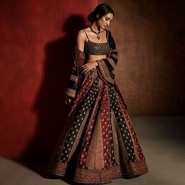 Multi-colored Lehenga