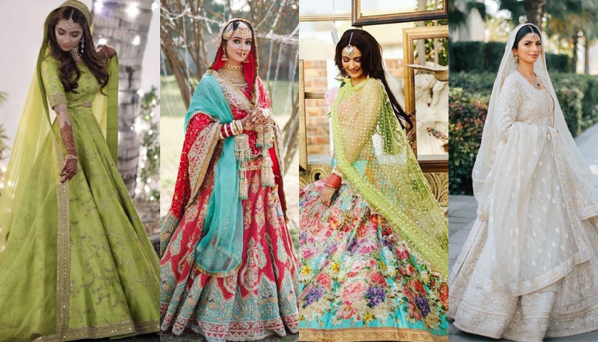 15 Fantastic Lehenga Dupatta Draping Styles For Bride