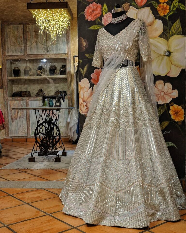 An Intricately Crafted Lehenga Design