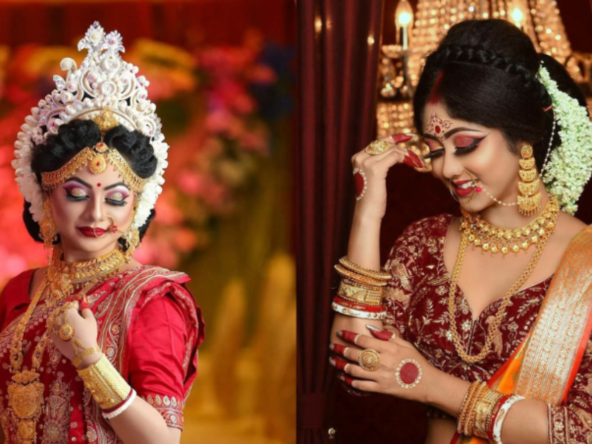 Bengali Bridal Hairstyles To Look Gorgeous On Your Big Day Bengali Bridal Hairstyles To Look Gorgeous On Your Big Day