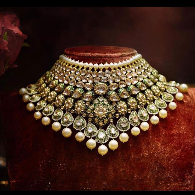 Kundan -Indian bridal jewelry types