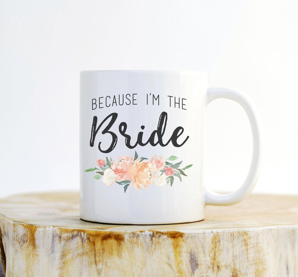 Custom Bridal Coffee Mug