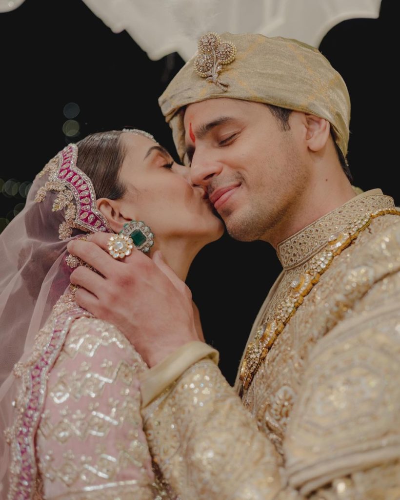 Sidharth Malhotra and Kiara Advani - celebrity wedding goals