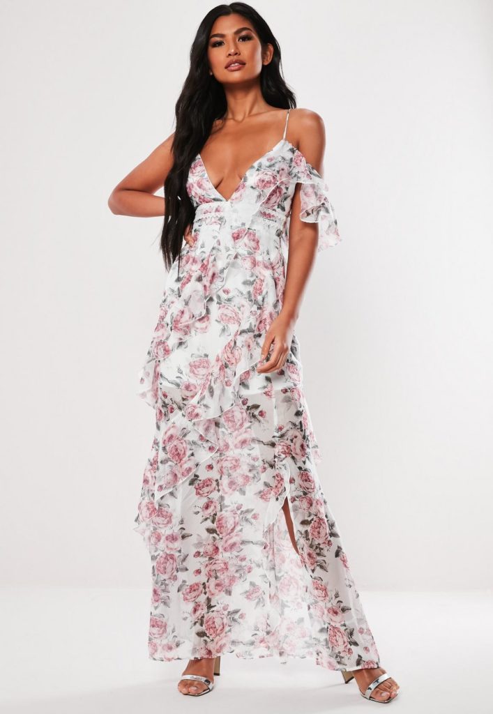 honeymoon outfit ideas - floral printed 