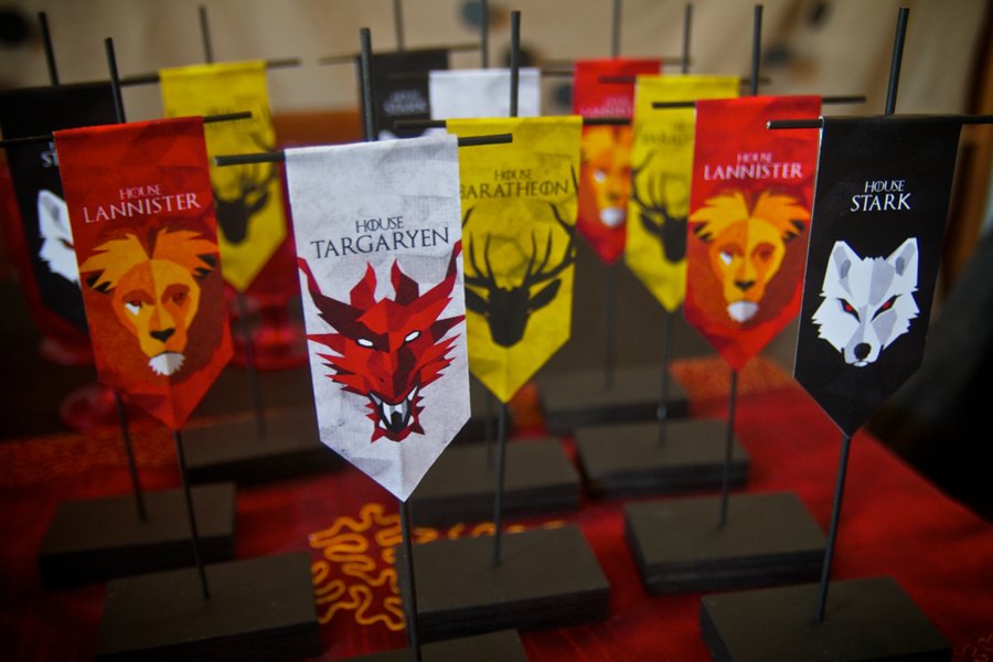 Game of Thrones Themed Wedding - Banners