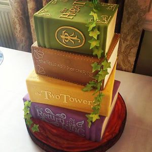 lord of the rings themed - cake