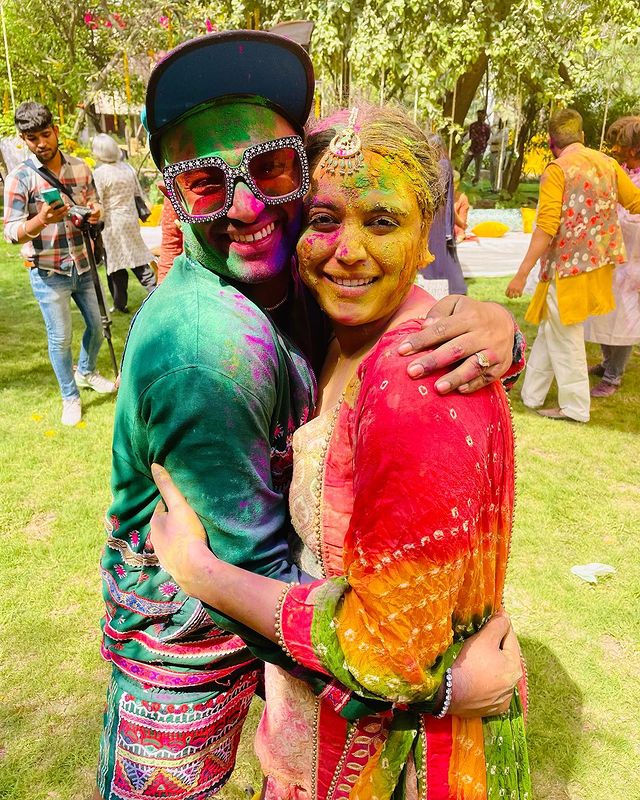 Swara Bhaskar and Fahad Ahmad - Haldi Ceremony