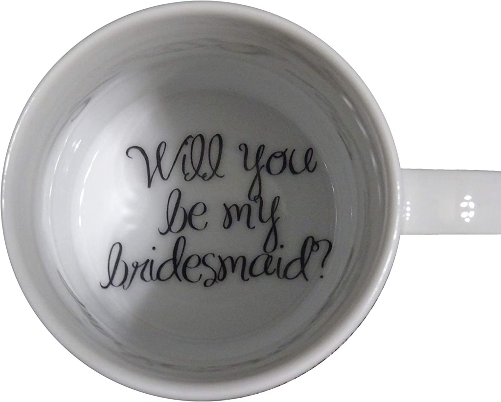 will you be my bridesmaid - coffee mug