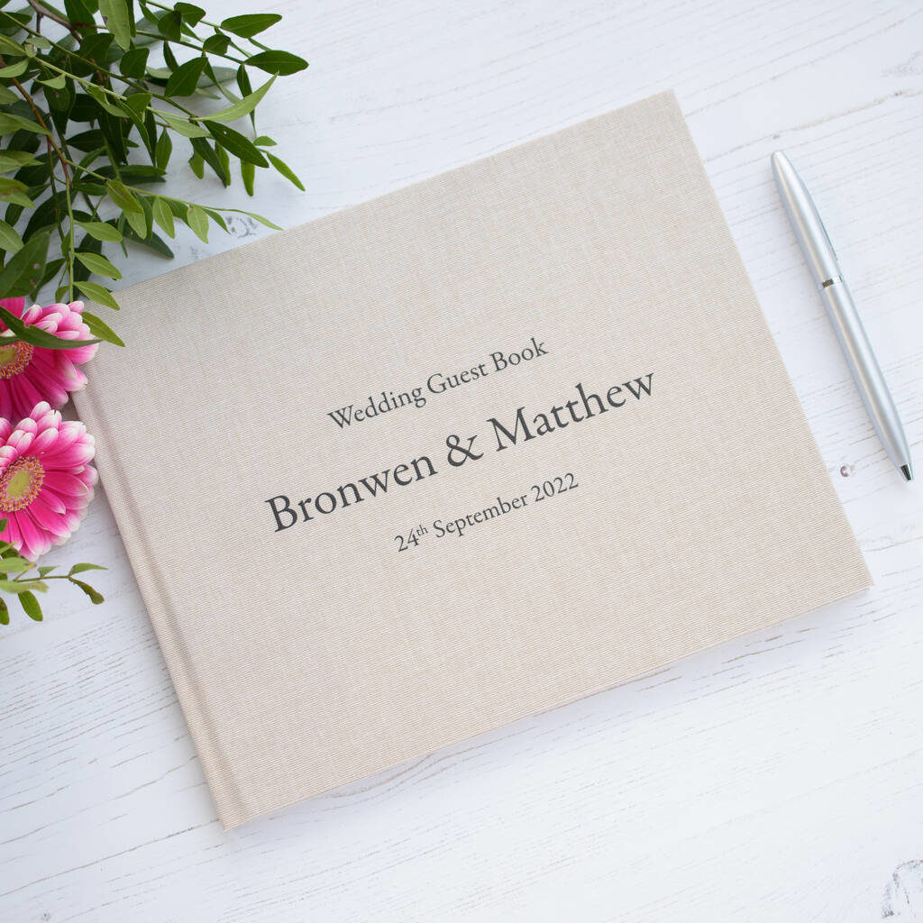 Traditional Wedding Guest Books