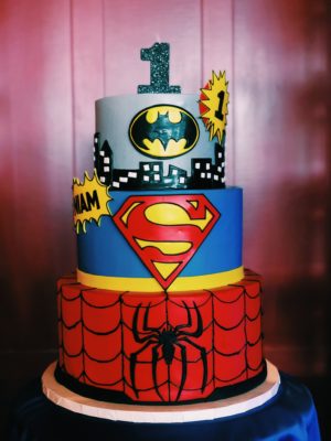 superhero theme - 1st birthday themes