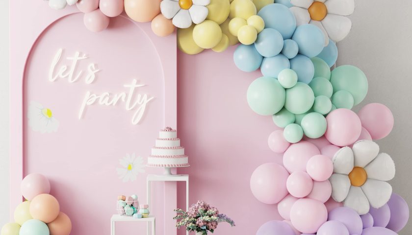 Balloon Garland - DIY Party Decor