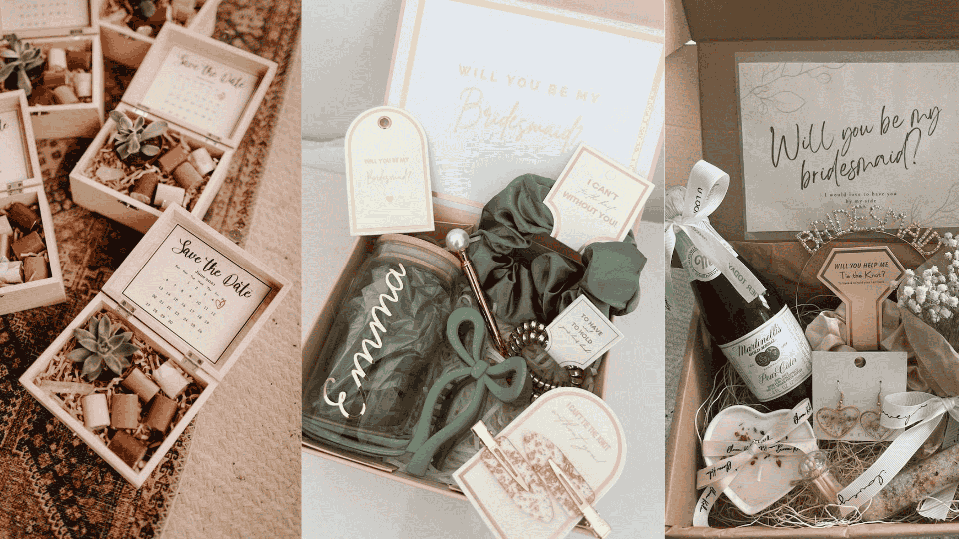 Bridesmaid Box: A Heartfelt Wedding Hug in a Box