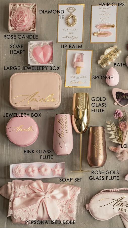 Bridesmaid box_gifts in bridesmaid box