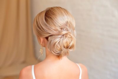 chignon - Gujarati Bridal Hairstyle