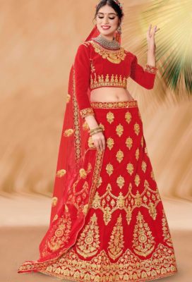 Contemporary-silhouettes-Bridal-Lehenga-Trends-2023