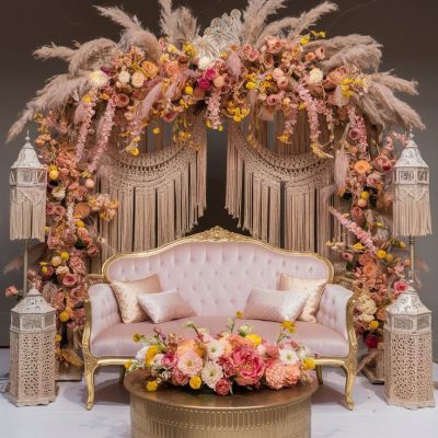 Cover The Seats with Flowers