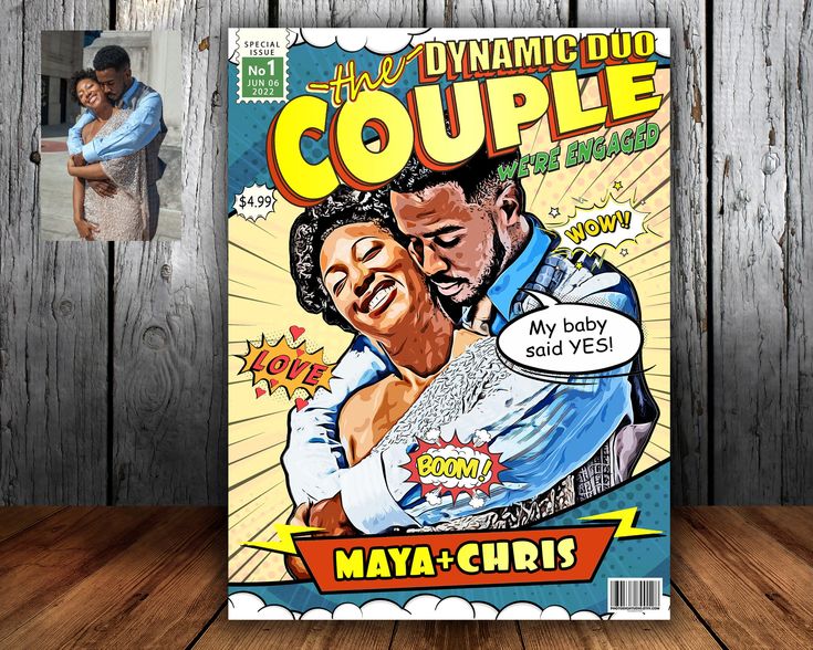 Customized Comic Book