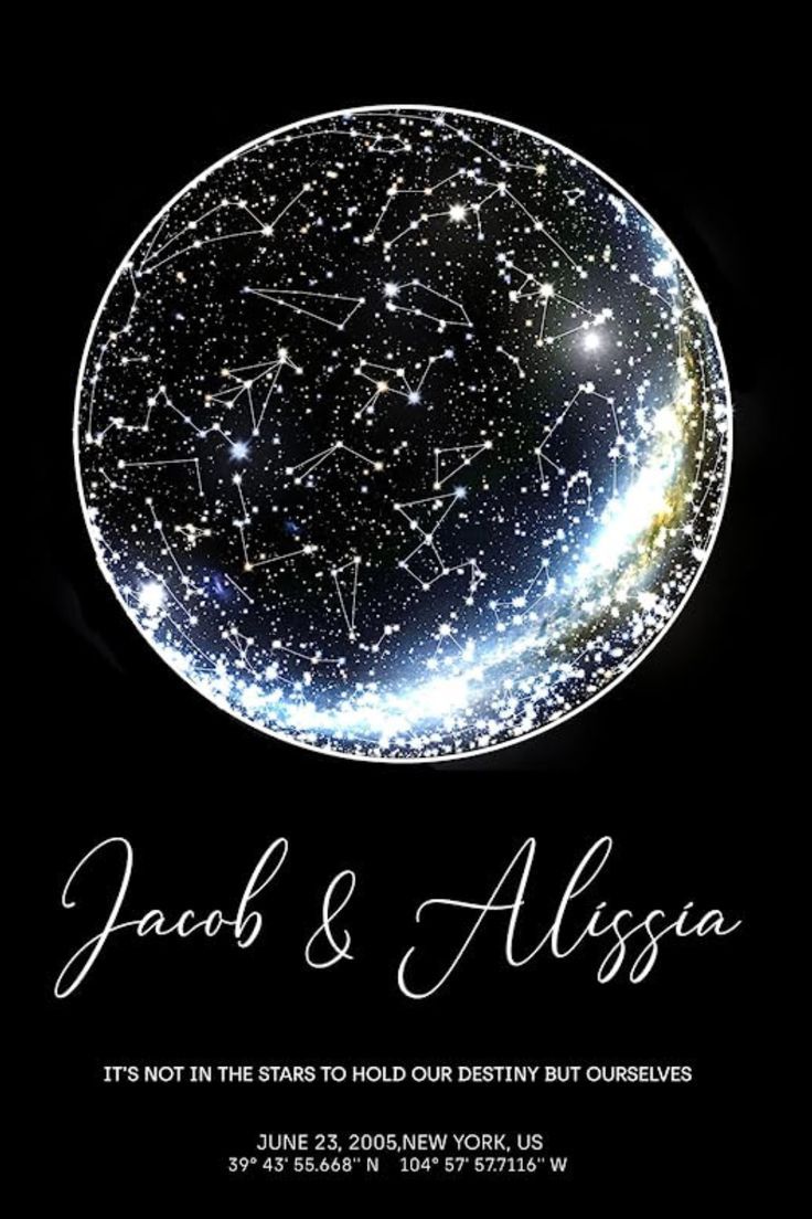 Customized Star Map